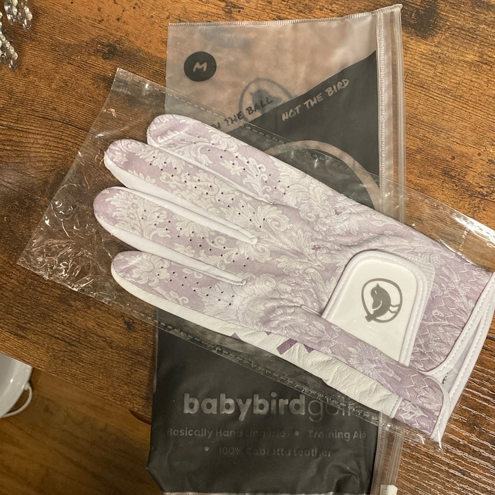 Golfers Glove - White/Gray